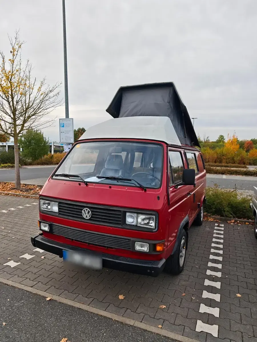 Gebraucht VW T3 69 PS (50 kW) 1989 Rot Van
