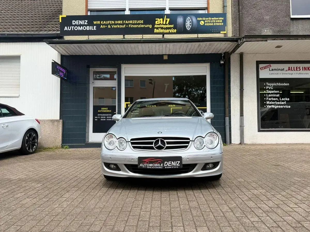 Gebraucht Mercedes CLK280 231 PS (169 kW) 2006 Silber Coupé