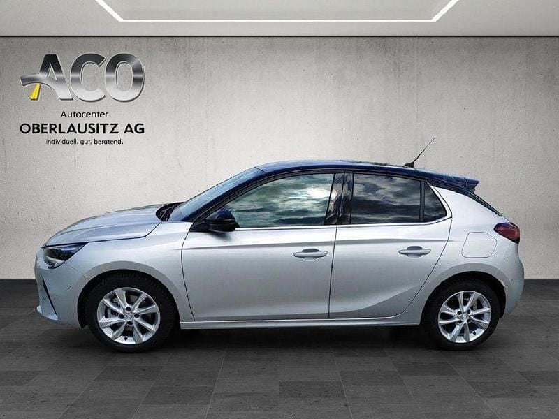 Gebraucht Opel Corsa Elegance 101 PS (74 kW) 2023 Aluminium silb/kristall silb Limousine