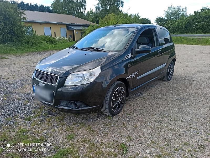 Gebraucht Chevrolet Aveo 85 PS (62 kW) 2009 Schwarz Kleinwagen