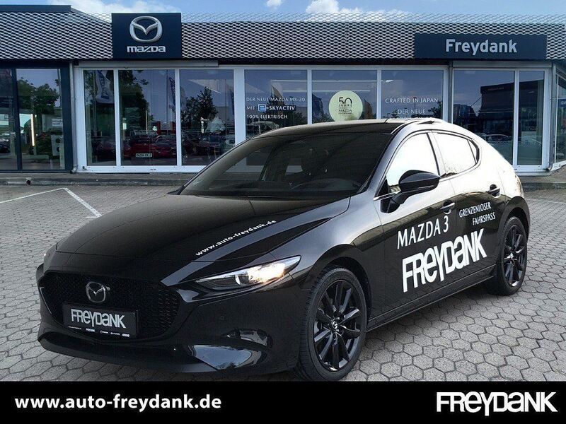 Jet black Gebraucht 2024 Mazda 3 Homura-Line Limousine | 26.690 € (Guter Preis) - Bild 1/4