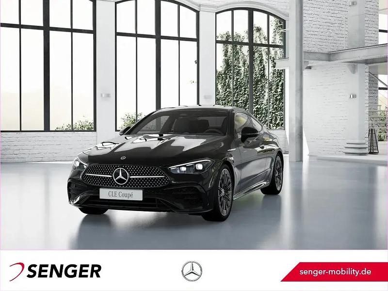Unilack schwarz Gebraucht 2025 Mercedes CLE200 AMG line Coupé | 58.770 € (Teuer) - Bild 1/1