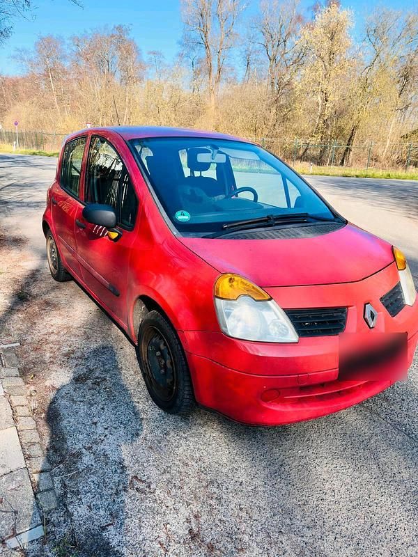 Gebraucht Renault Modus 75 PS (55 kW) 2005 Rot Van / Kleinbus