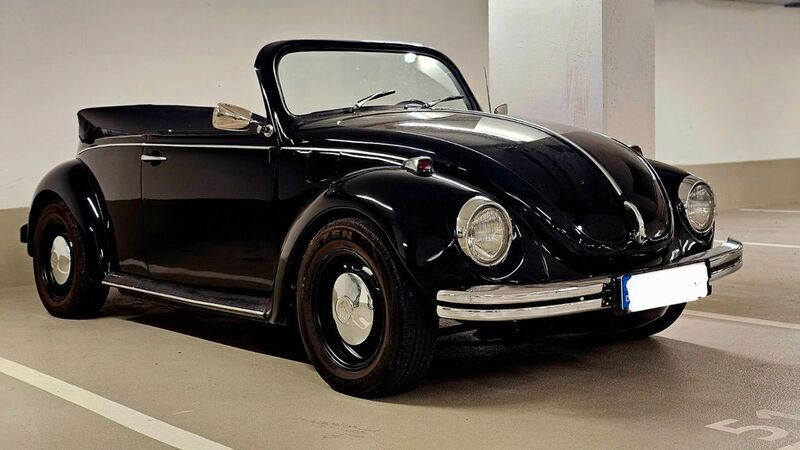 Schwarz Gebraucht 1971 VW Käfer Cabrio | 14.900 € - Bild 1/4