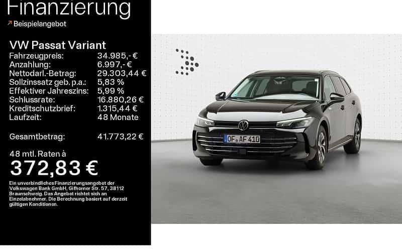 Schwarz Gebraucht 2024 VW Passat Business Kombi | 34.985 € (Guter Preis) - Bild 1/4