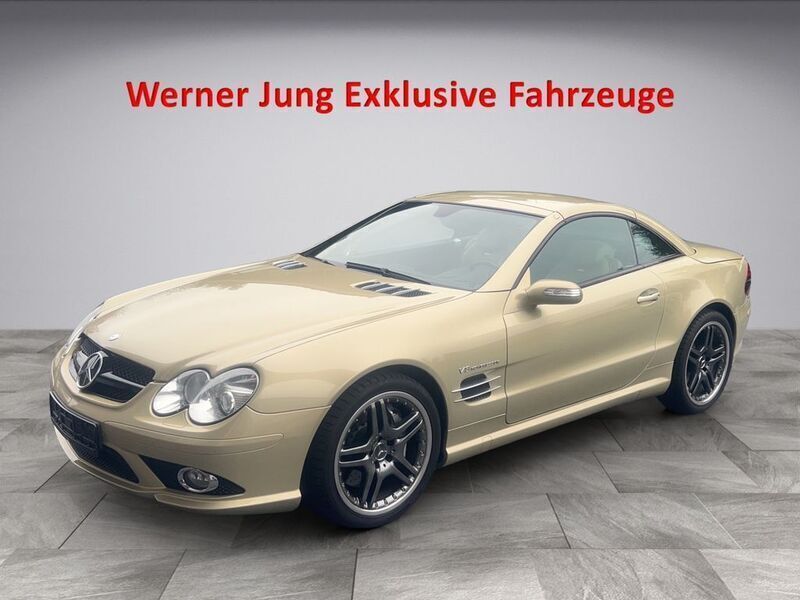 Grün Gebraucht 2007 Mercedes SL55 AMG AMG Cabrio | 59.300 € - Bild 1/4
