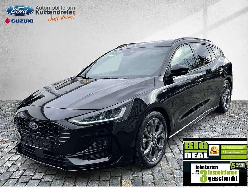 Gebraucht Ford Focus ST-Line 125 PS (91 kW) 2024 Obsidianschwarz metallic Kombi