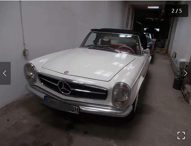 Weiß Gebraucht 1964 Mercedes 230 Cabrio | 59.500 € - Bild 1/4