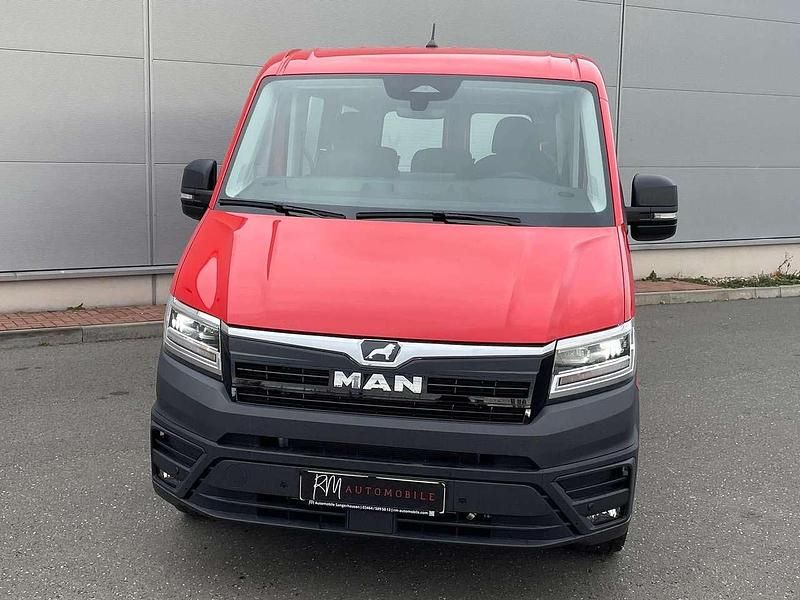Neu MAN TGE 177 PS (130 kW) 2025 Rot Van