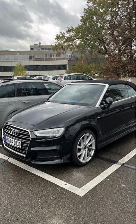 Gebraucht Audi A3 Cabriolet S-Line 150 PS (110 kW) 2019 Schwarz Cabrio