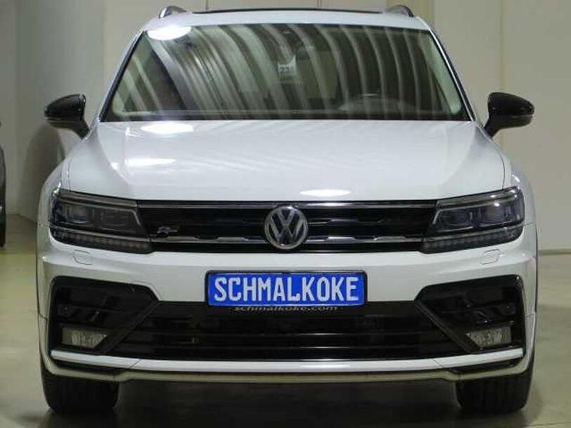 Pure white Gebraucht 2021 VW Tiguan Allspace Highline SUV | 33.950 € (Fairer Preis) - Bild 1/4
