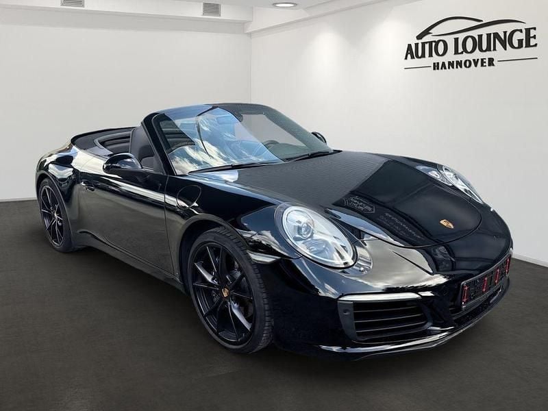 Schwarz Gebraucht 2018 Porsche 911 Carrera Cabriolet Cabrio | 89.500 € (Superpreis) - Bild 1/4