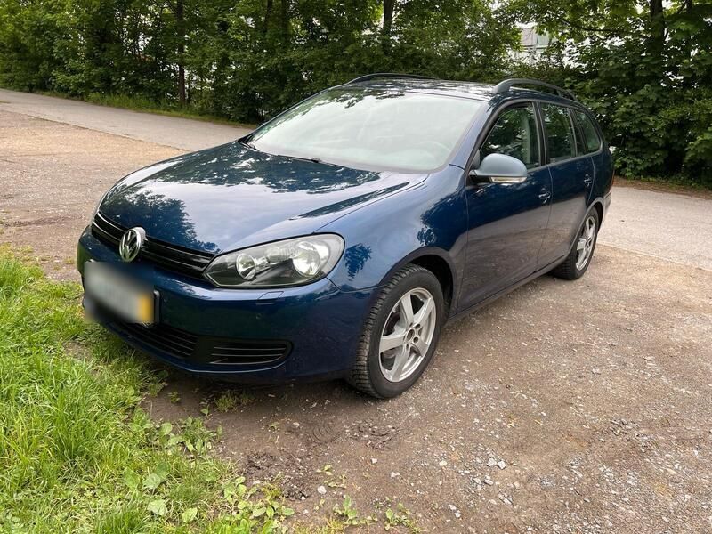 Blau Gebraucht 2011 VW Golf VI Kombi | 2.890 € (Superpreis) - Bild 1/4