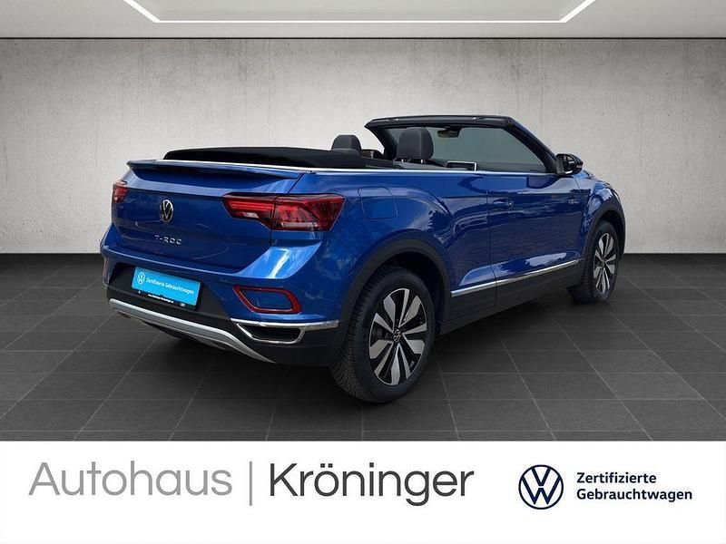Gebraucht VW T-Roc Cabriolet Goal 116 PS (85 kW) 2025 Blau Cabrio