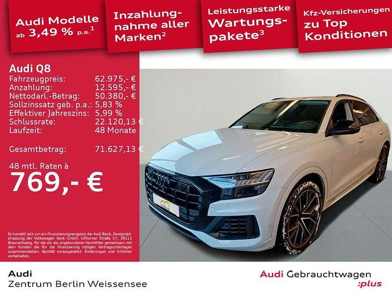 Gebraucht Audi Q8 Performance 381 PS (280 kW) 2022 Weiss SUV