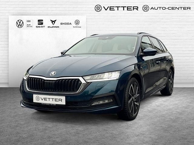 Blau Gebraucht 2021 Skoda Octavia Clever Kombi | 18.899 € (Guter Preis) - Bild 1/4