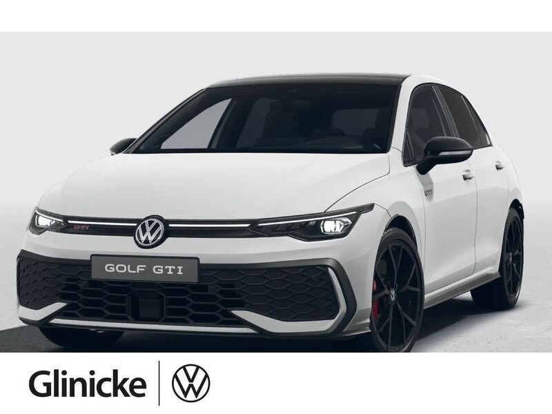 Pure white / schwarz Neu 2025 VW Golf VIII GTI Limousine | 55.755 € - Bild 1/4