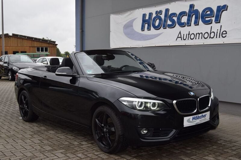Schwarz Gebraucht 2019 BMW 218 Performance Cabrio | 19.700 € (Guter Preis) - Bild 1/4