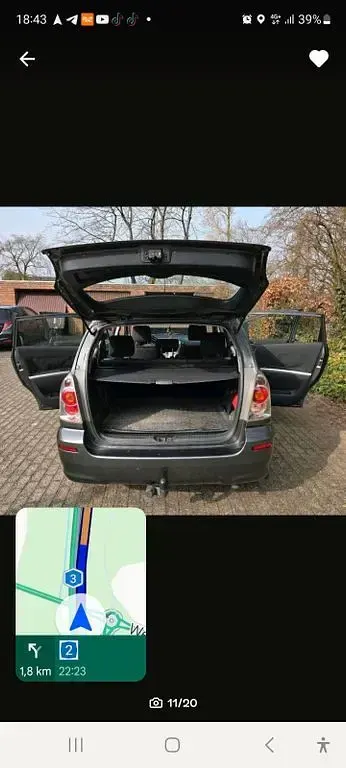 Gebraucht Toyota Corolla Verso 116 PS (85 kW) 2005 Grau Van / Kleinbus