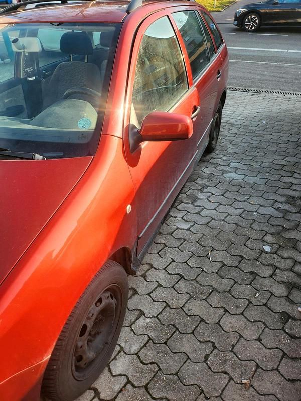 Gebraucht Skoda Fabia 2002 Rot Kombi