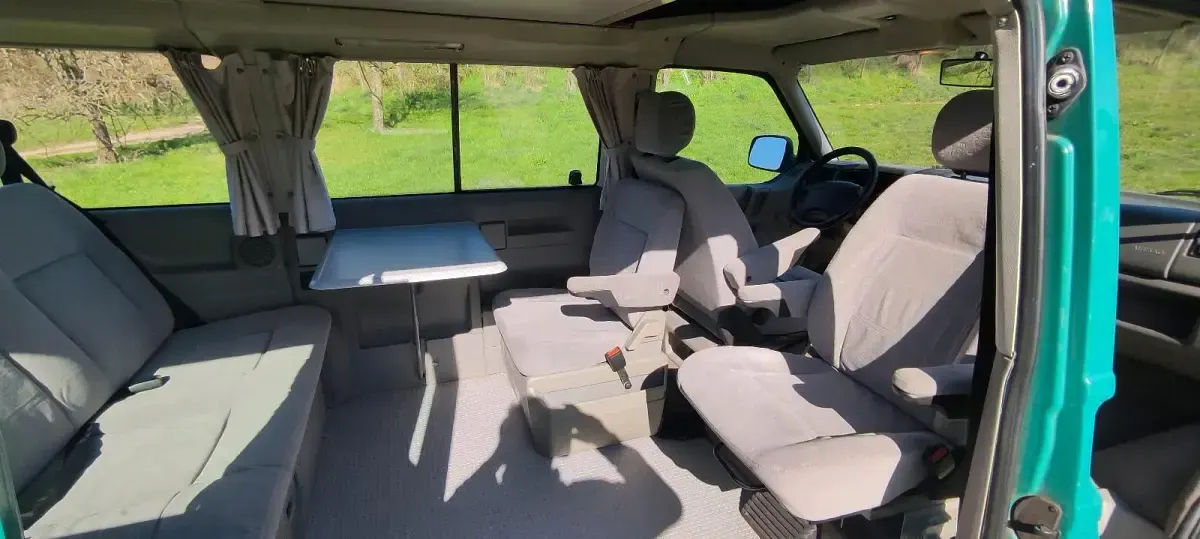 Gebraucht VW Multivan 102 PS (75 kW) 1997 Grün Van / Kleinbus