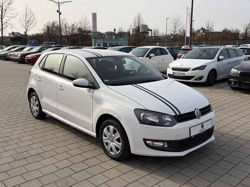 Gebraucht VW Polo Trendline 60 PS (44 kW) 2013 Weiß Kleinwagen