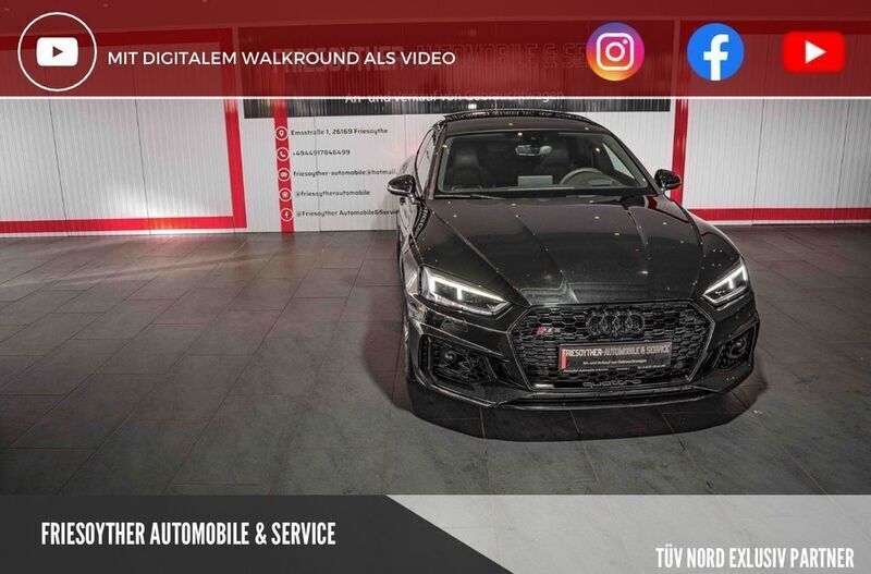 Schwarz Gebraucht 2019 Audi RS5 Sportback Sport Limousine | 44.990 € (Guter Preis) - Bild 1/4
