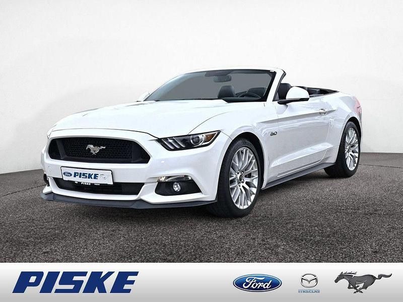 Weiß Gebraucht 2017 Ford Mustang GT Cabrio | 32.750 € (Superpreis) - Bild 1/4