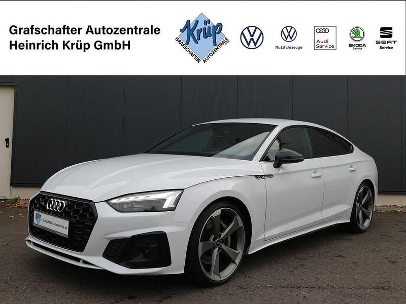 Weiß Gebraucht 2022 Audi A5 Sportback S-Line Kleinwagen | 40.890 € (Etwas zu teuer) - Bild 1/3