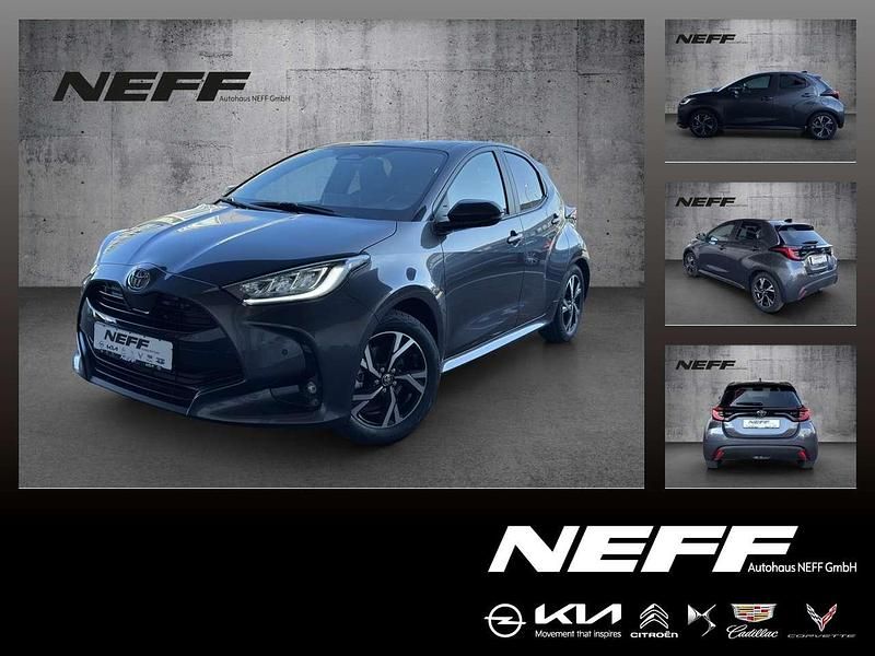 Mysticschwarz mica Neu 2025 Toyota Yaris Hybrid Kleinwagen | 24.990 € (Fairer Preis) - Bild 1/4