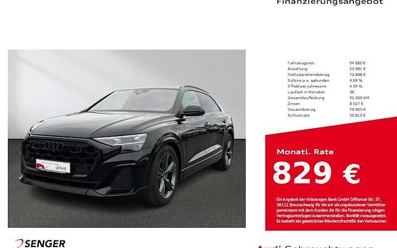 Gebraucht Audi Q8 Ambiente 286 PS (210 kW) 2024 Mythosschwarz metallic SUV