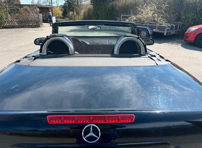 Gebraucht Mercedes SLK200 100 PS (73 kW) 2000 Schwarz Cabrio