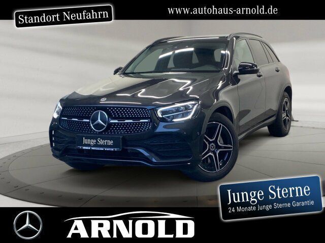 Grau (graphitgrau) Gebraucht 2021 Mercedes GLC400d AMG line SUV | 48.950 € (Fairer Preis) - Bild 1/4
