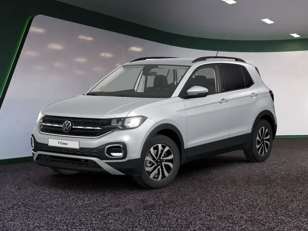 Gebraucht VW T-Cross Active 110 PS (80 kW) 2021 Silber / reflexsilber SUV