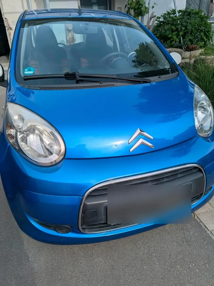 Gebraucht Citroën C1 68 PS (50 kW) 2010 Blau Kleinwagen