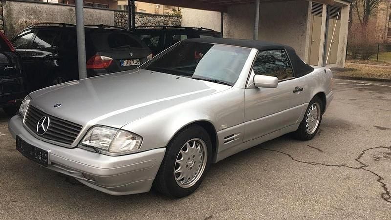 Silber Gebraucht 1997 Mercedes SL500 Cabrio | 25.999 € (Guter Preis) - Bild 1/2
