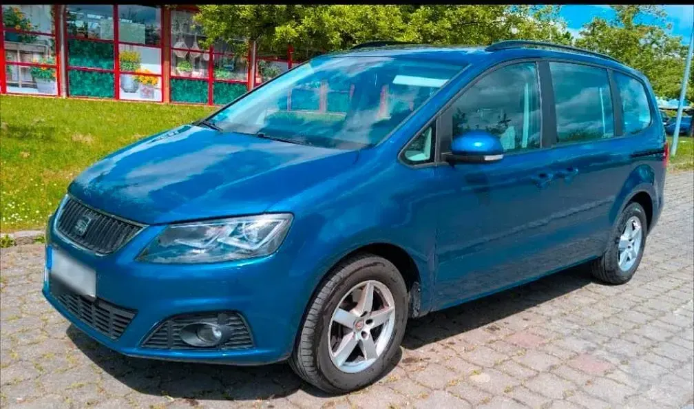 Gebraucht Seat Alhambra 177 PS (130 kW) 2015 Blau Van / Kleinbus