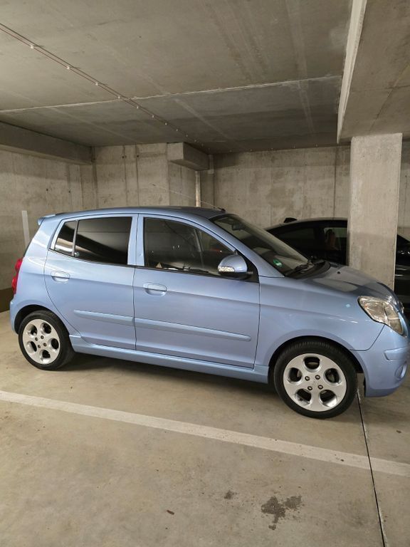 Blau Gebraucht 2009 Kia Picanto Kleinwagen | 3.750 € (Etwas zu teuer) - Bild 1/4