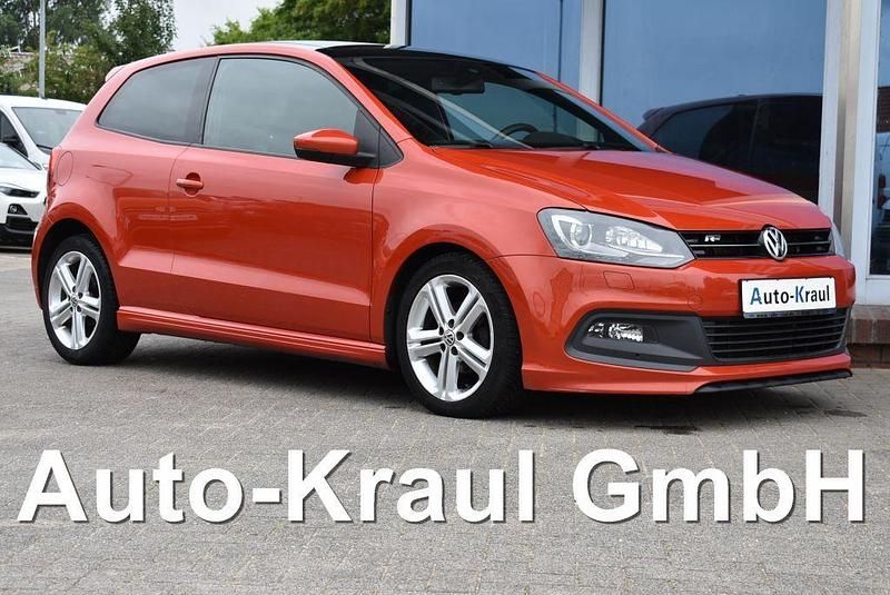 Orange Gebraucht 2012 VW Polo R-line Kleinwagen | 6.749 € (Teuer) - Bild 1/4