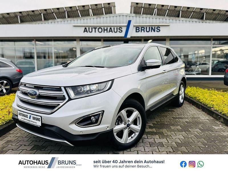 Gebraucht Ford Edge Titanium 211 PS (155 kW) 2017 Bright silber (metallic) SUV