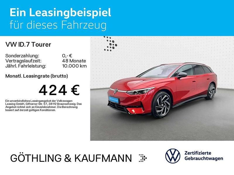 Gebraucht VW ID.7 Pro 210 kW (286 PS) 2024 Rot Kombi