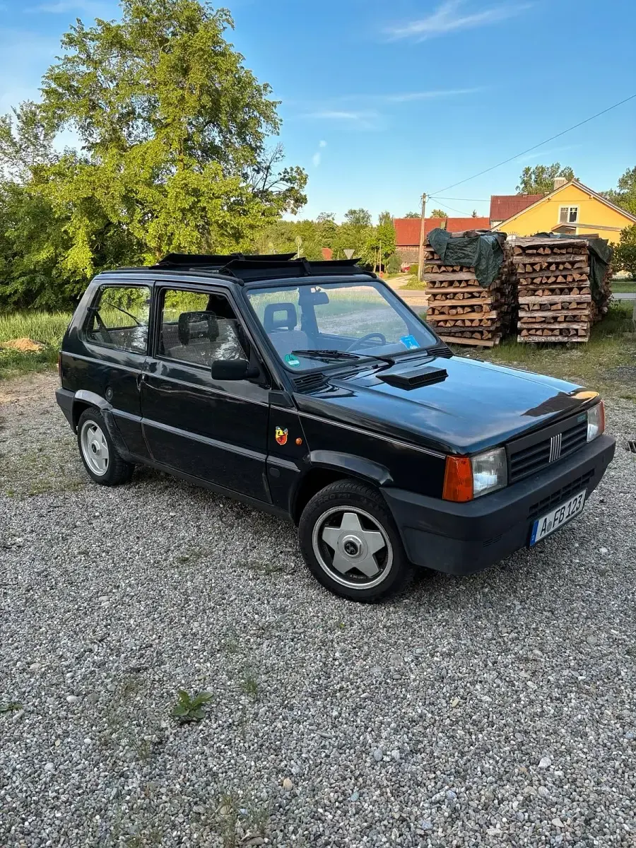 Gebraucht Fiat Panda 39 PS (28 kW) 1992 Schwarz Kleinwagen