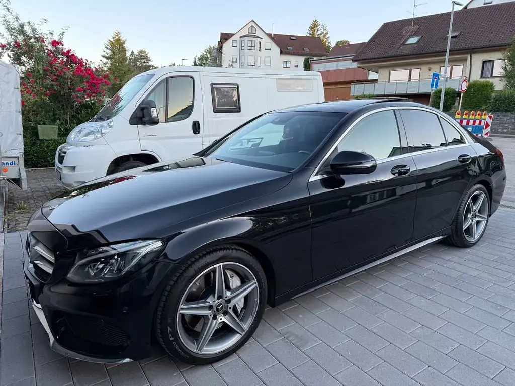 Gebraucht Mercedes C250 AMG 204 PS (150 kW) 2018 Schwarz Limousine
