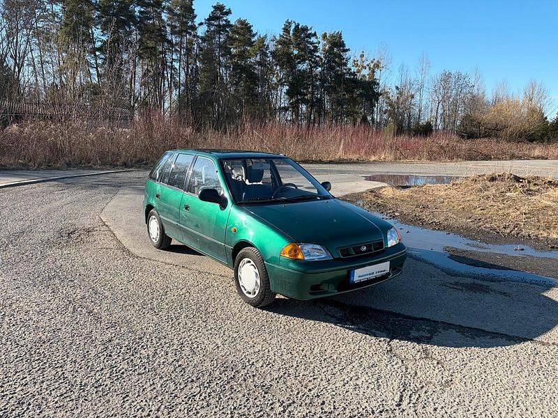 Gebraucht Subaru Justy 86 PS (63 kW) 1999 Grün Kleinwagen