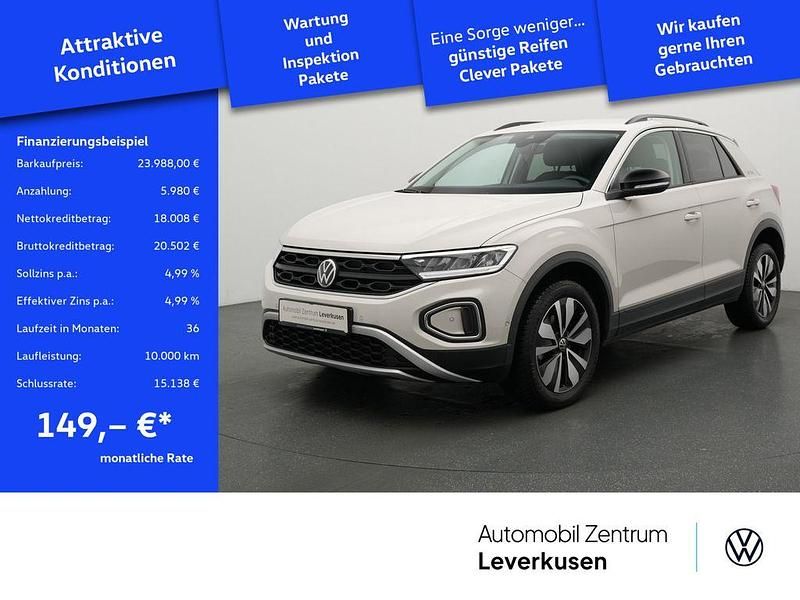 Grau Gebraucht 2024 VW T-Roc Goal SUV | 23.988 € (Superpreis) - Bild 1/4