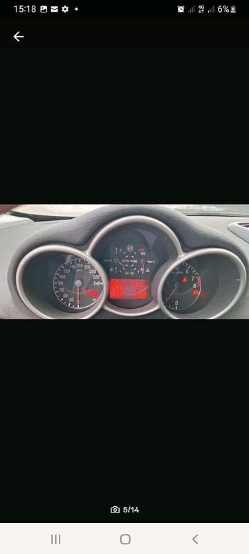 Gebraucht Alfa Romeo 147 120 PS (88 kW) 2005 Rot Kleinwagen