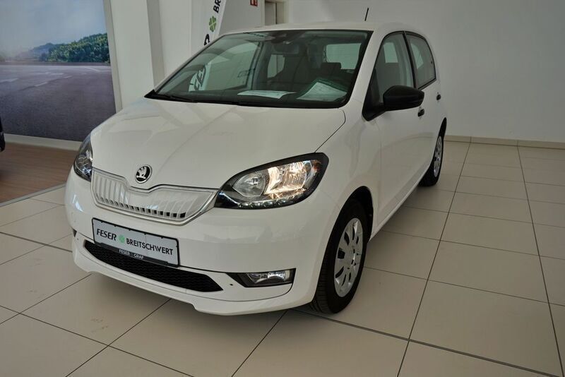 Candyweiss Gebraucht 2021 Skoda Citigo-e IV Ambition Kleinwagen | 12.450 € (Fairer Preis) - Bild 1/4