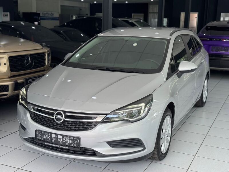 Silber Gebraucht 2019 Opel Astra Edition Kombi | 10.990 € (Guter Preis) - Bild 1/4
