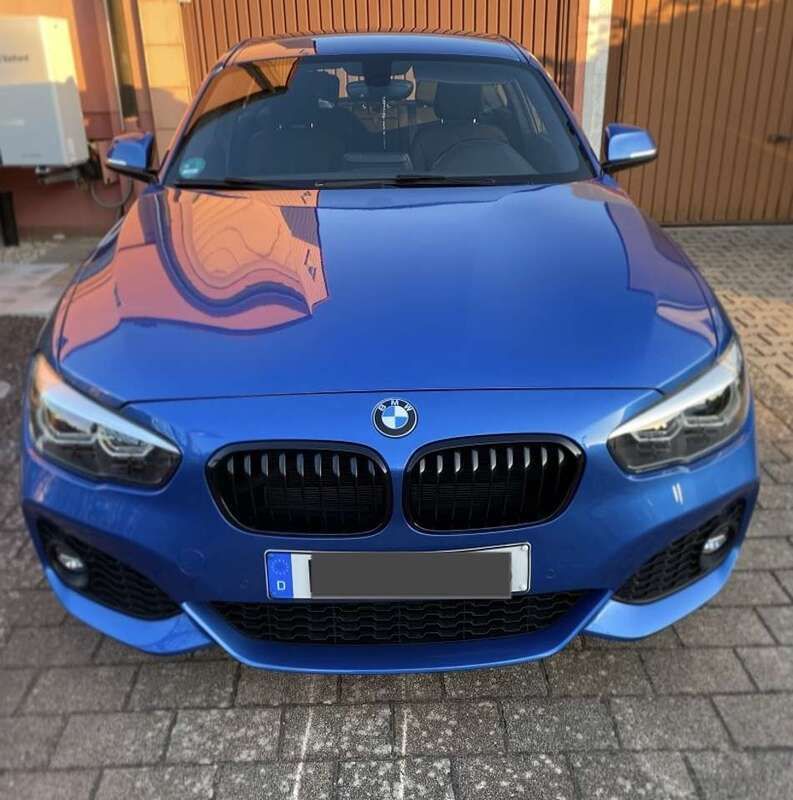 Blau Gebraucht 2019 BMW 120 M Sport Kleinwagen | 23.490 € (Fairer Preis) - Bild 1/4