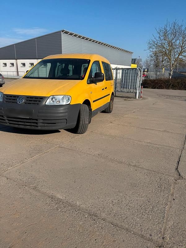 Gebraucht VW Caddy 70 PS (51 kW) 2004 Gelb Van / Kleinbus